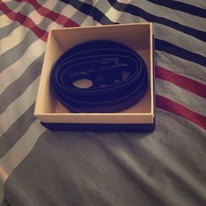 A 100%  authentic black ferragamo belt